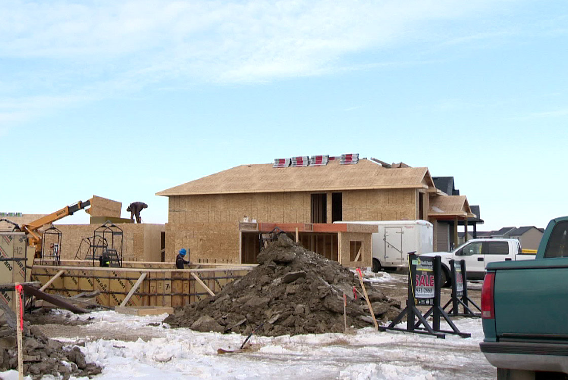 CMHC says housing starts in Saskatoon were up solely based on multi-family units as single-detached starts fall.
