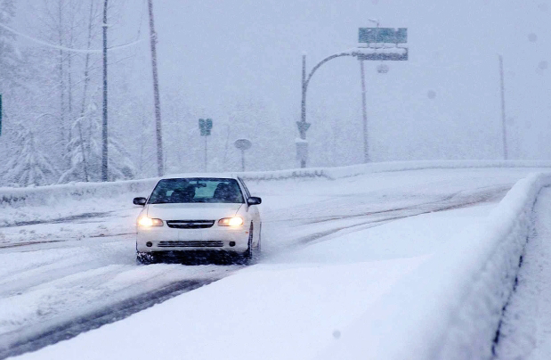 Drivers travelling through the B.C. Interior are being warned that heavy snow is expected in some regions today.