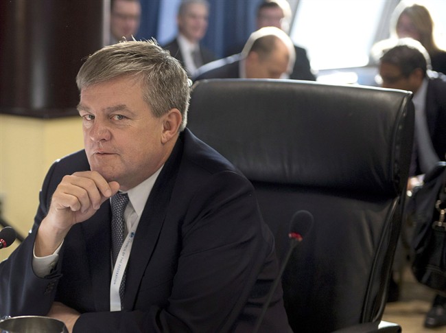 File photo: New Brunswick Premier David Alward says he has no plans to visit a traditional First Nation longhouse that has been erected across the street from the provincial legislature to protest shale gas exploration.