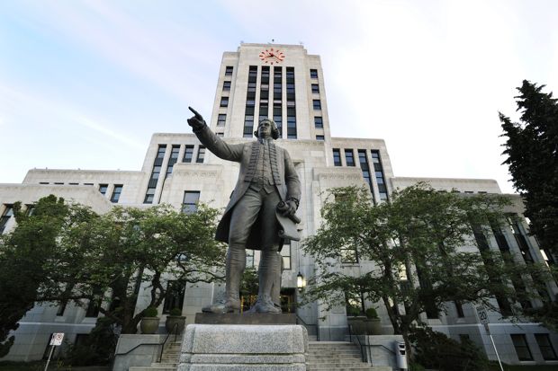Vancouver's City Hall is one of eight advanced polls.