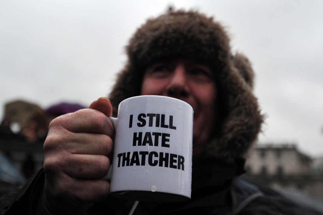 Margaret Thatcher Death Party