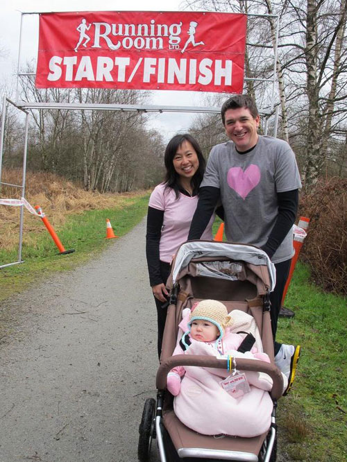 Join Aaron McArthur, Elaine Yong and Addison at the second annual Transplant Trot - image