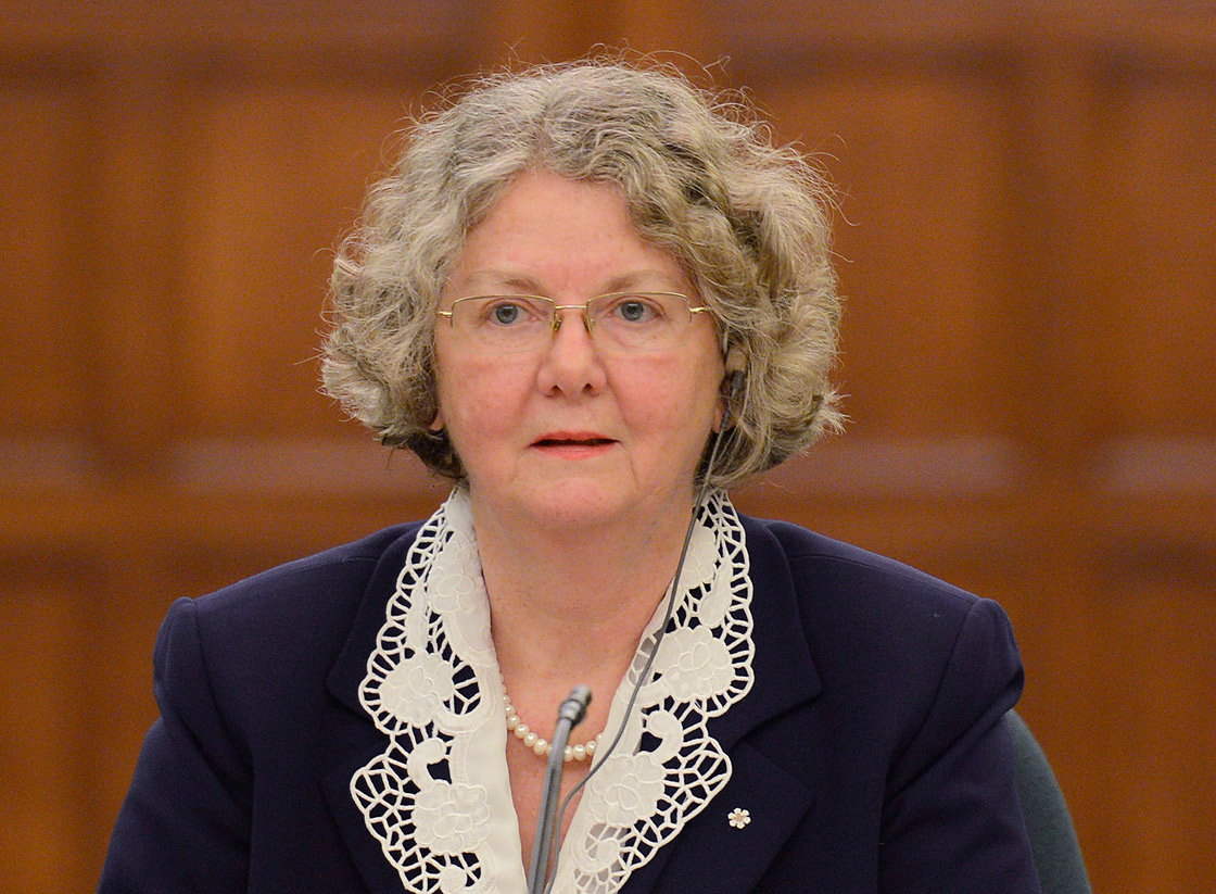 Ethics commissioner Mary Dawson says the central theme of the act she administers is that it holds the public interest as being more important than the private interests of a public office holder. Adrian Wyld/The Canadian Press.
