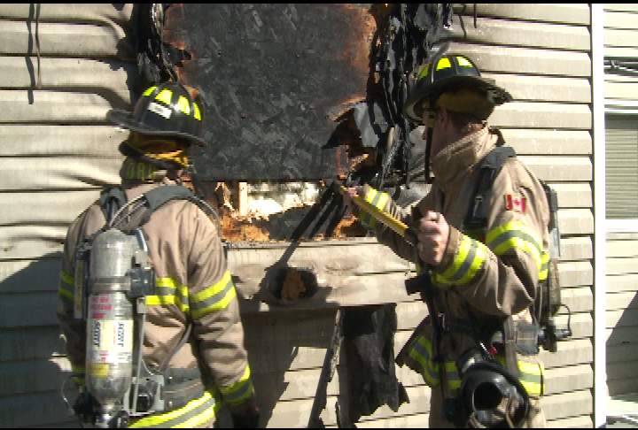 Careless smoking may be the cause of Monday's small structure fire. 