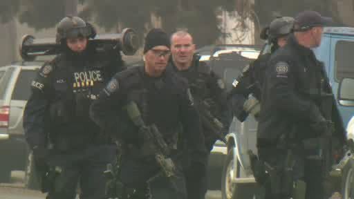 Police investigate after a shooting in Forest Lawn early Saturday morning.