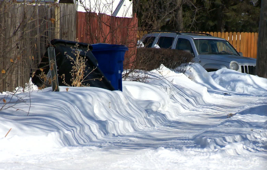 The city of Saskatoon continues to address garbage and recycling collection challenges once the melting season finally hits.