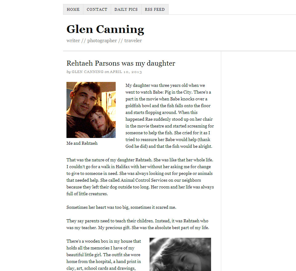 ‘I feel like I’m dead inside’: Rehtaeh’s father - image