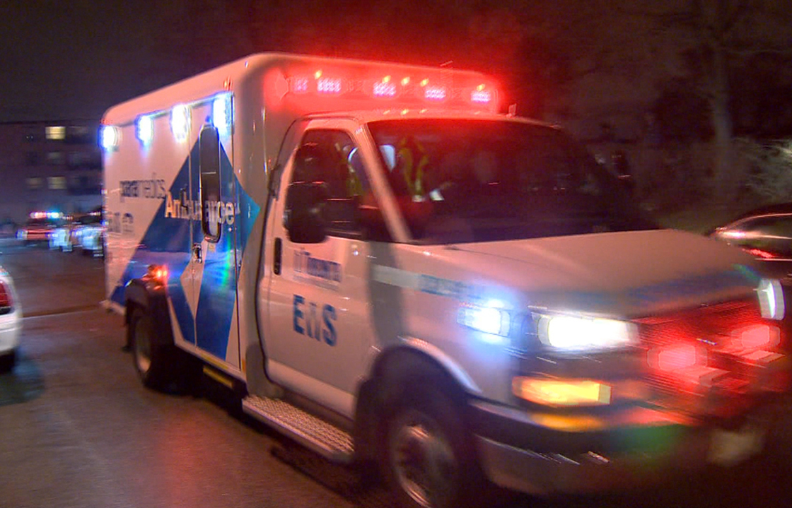 Global News ambulance EMS