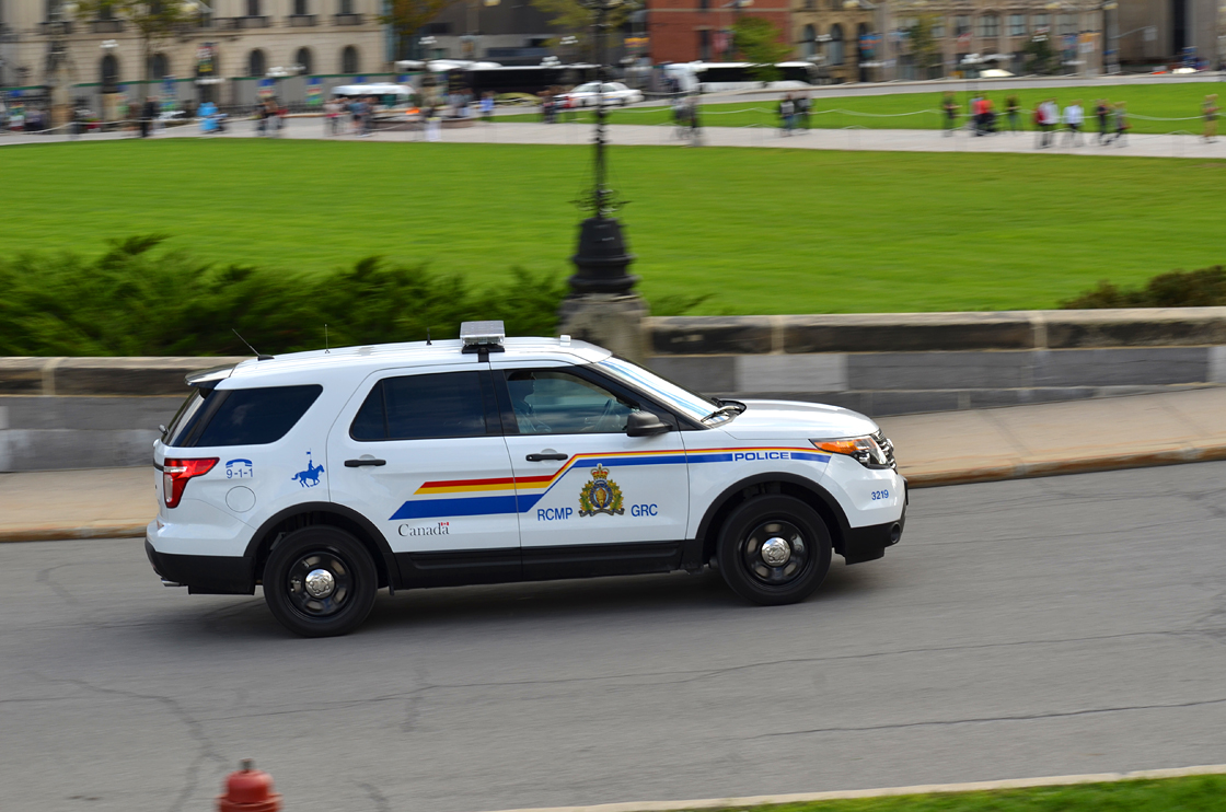 Royal Canadian Mounted Police (RCMP) vehicle