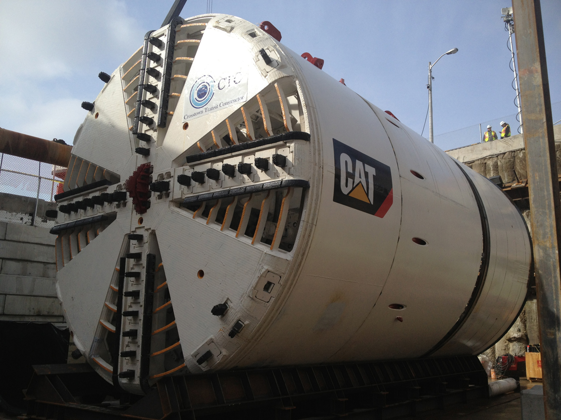 Officials unveil Eglinton tunnel boring machines - Toronto | Globalnews.ca