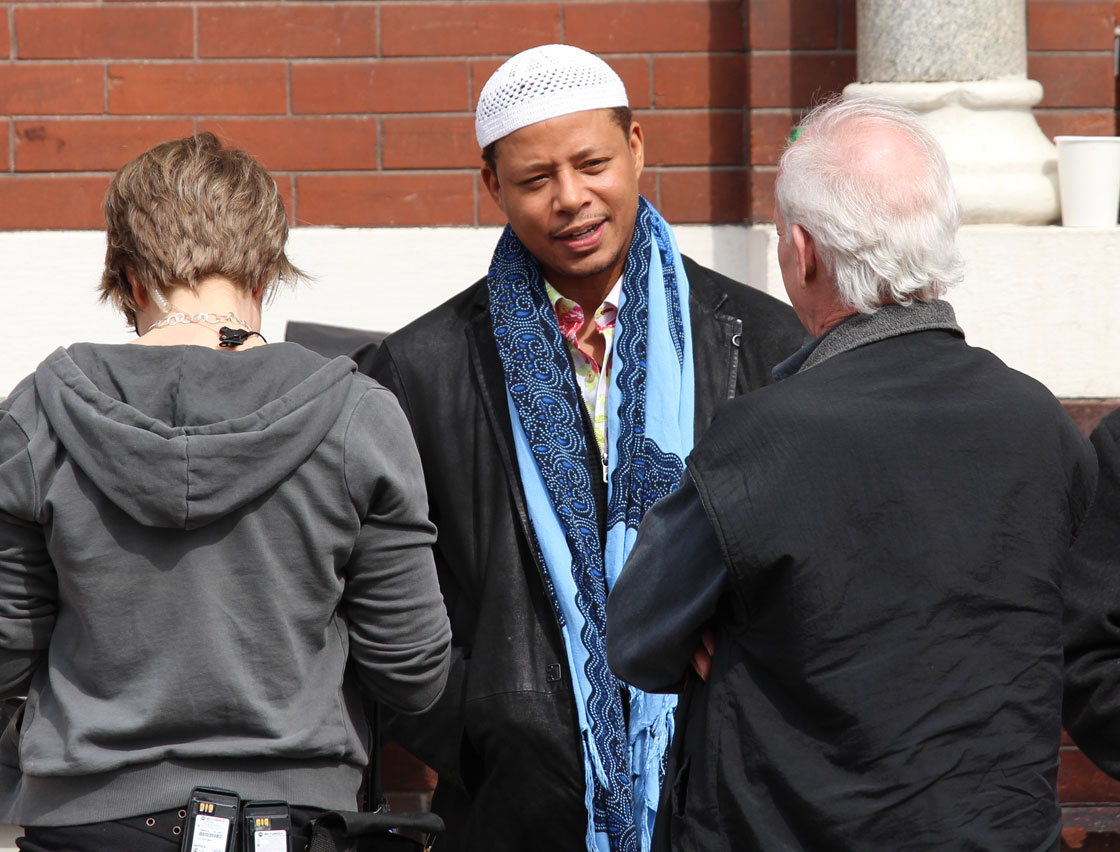 Terrence Howard on the set of 'The Best Man Holiday' in Toronto. John R. Kennedy / Global News.