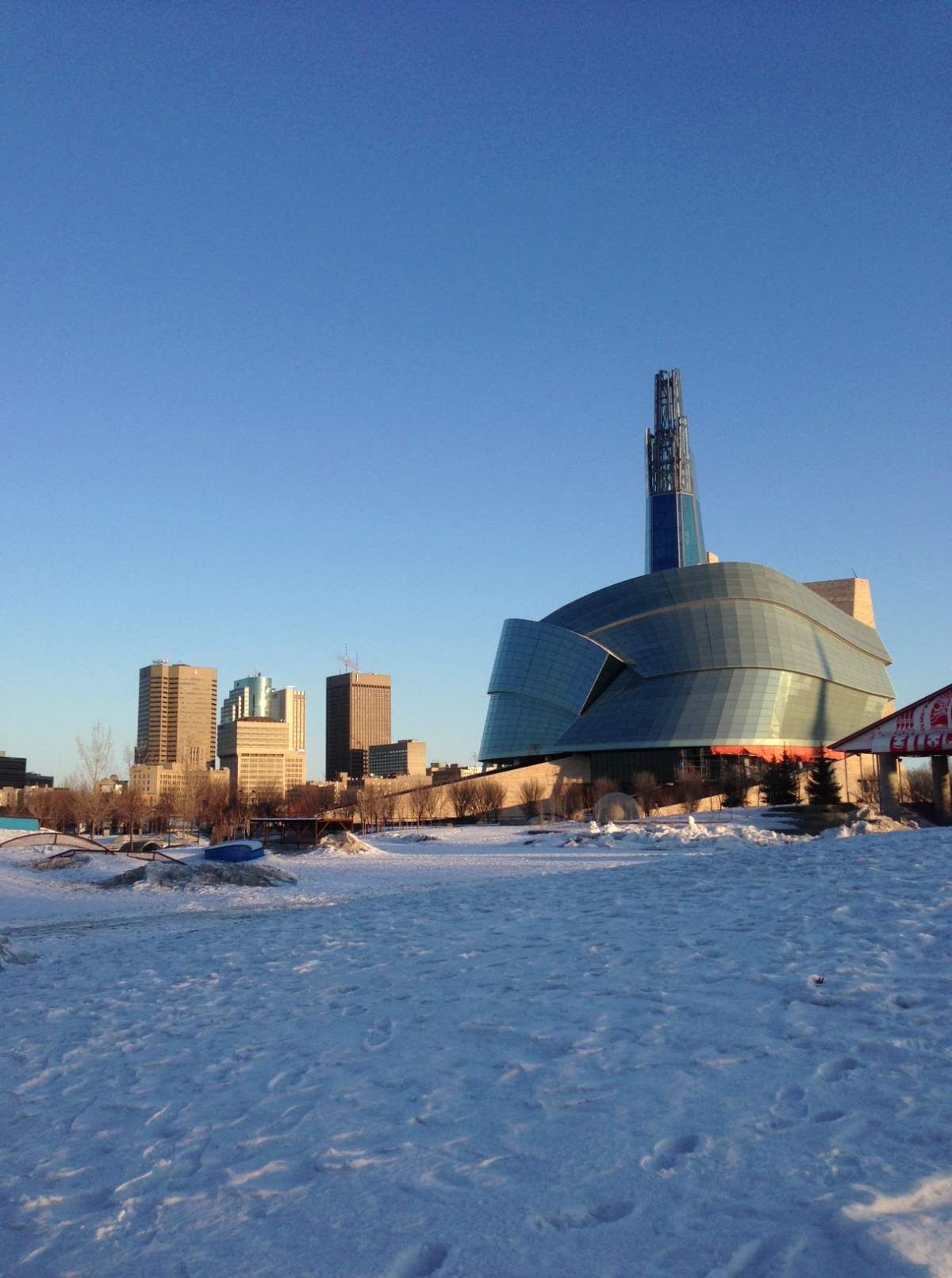 The Canadian Museum for Human Rights was first announced in 2003.