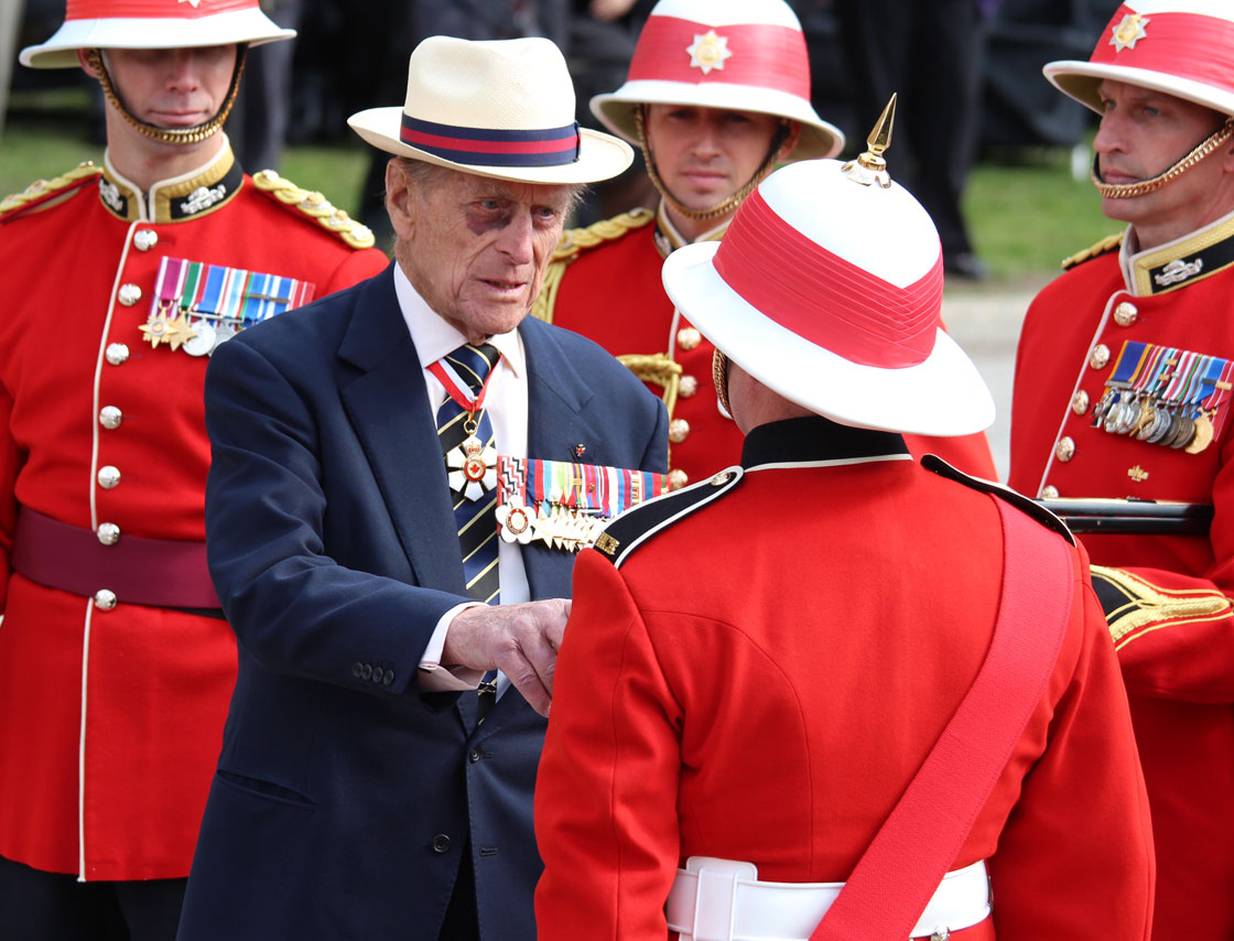 Watch: Prince Philip attends Bicentennial Commemoration of the Battle ...