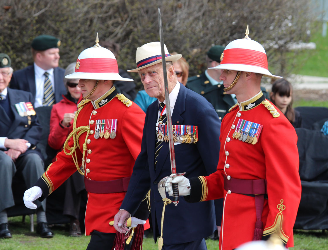 Watch: Prince Philip Attends Bicentennial Commemoration Of The Battle 