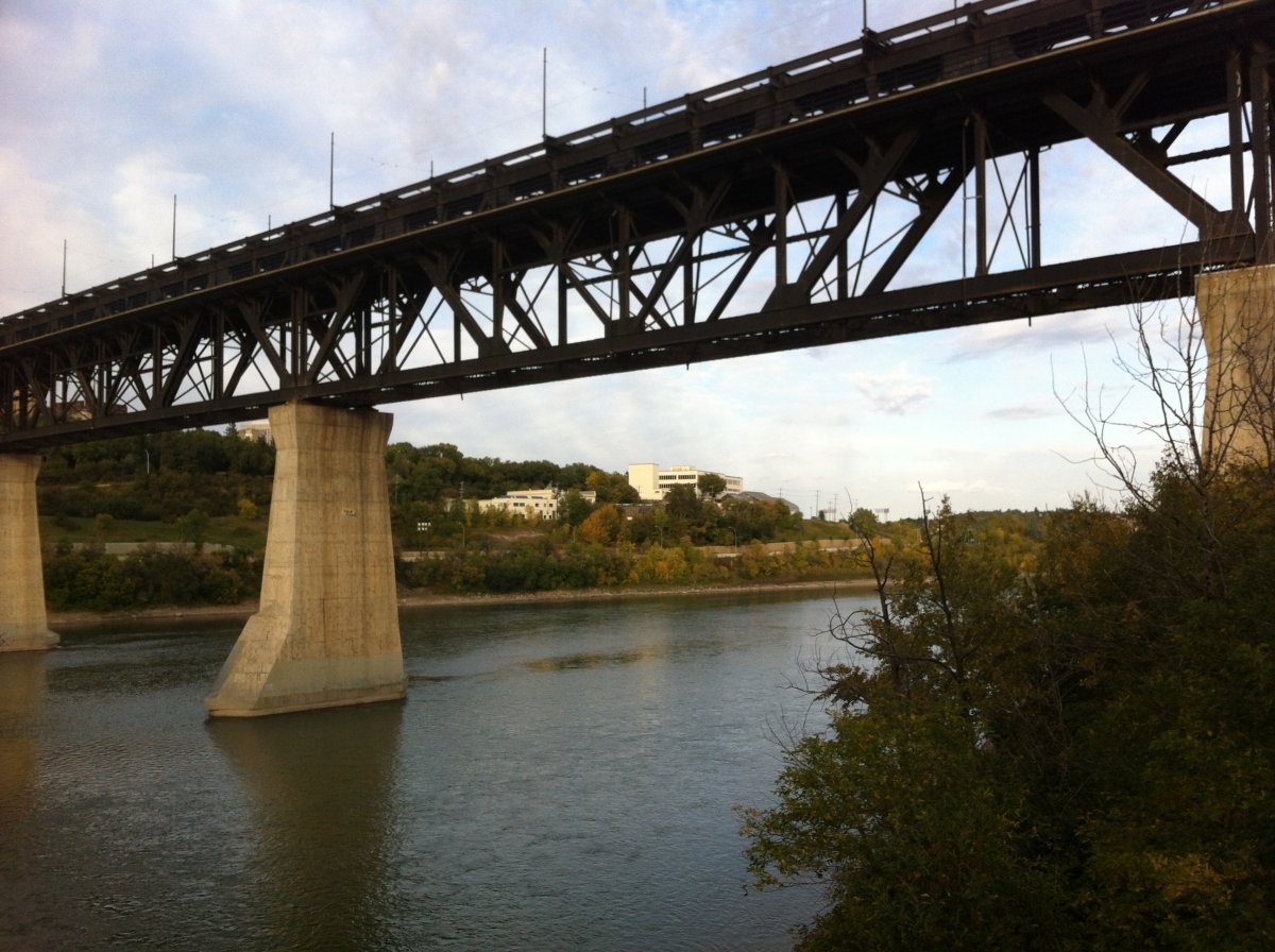 Edmonton's High Level Bridge, June 2012.