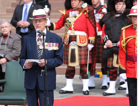 Watch: Prince Philip attends Bicentennial Commemoration of the Battle ...