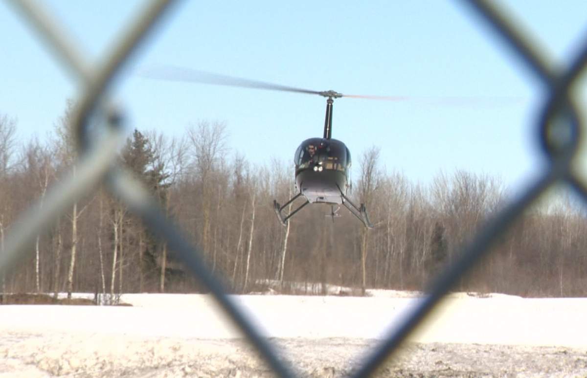 jail break helicopter quebec