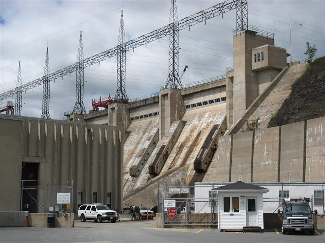 The Mactaquac Hydro Electric Dam is shown near Fredericton on July 27, 2010..