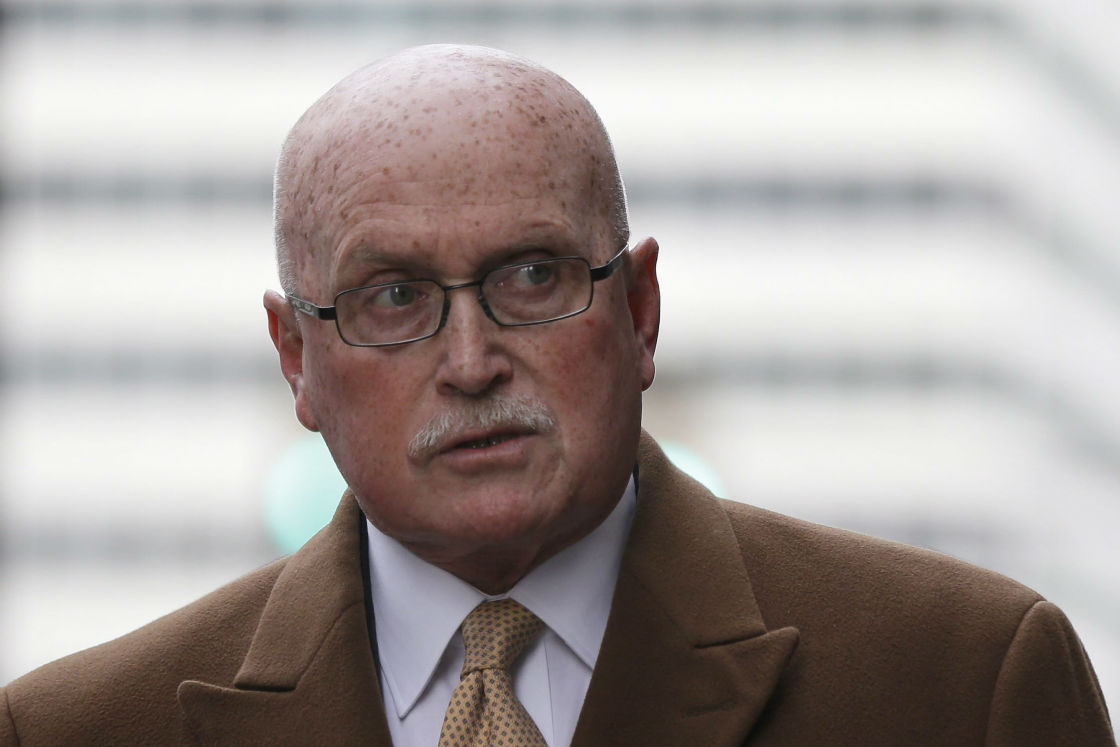 Dr. Kermit Gosnell's defense attorney Jack McMahon walks to the Criminal Justice Center, Monday, March 18, 2013, in Philadelphia. 
