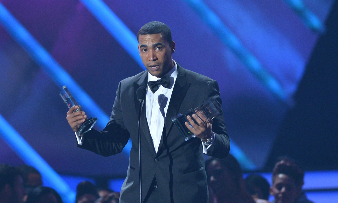 Don Omar at the Billboard Latin Music Awards.