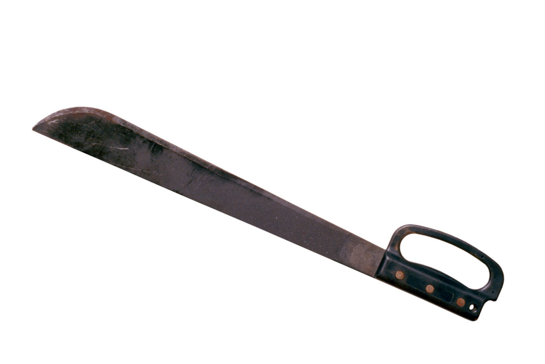 Victim says male suspect was unprovoked before machete attack in Prince Albert, Saskatchewan.