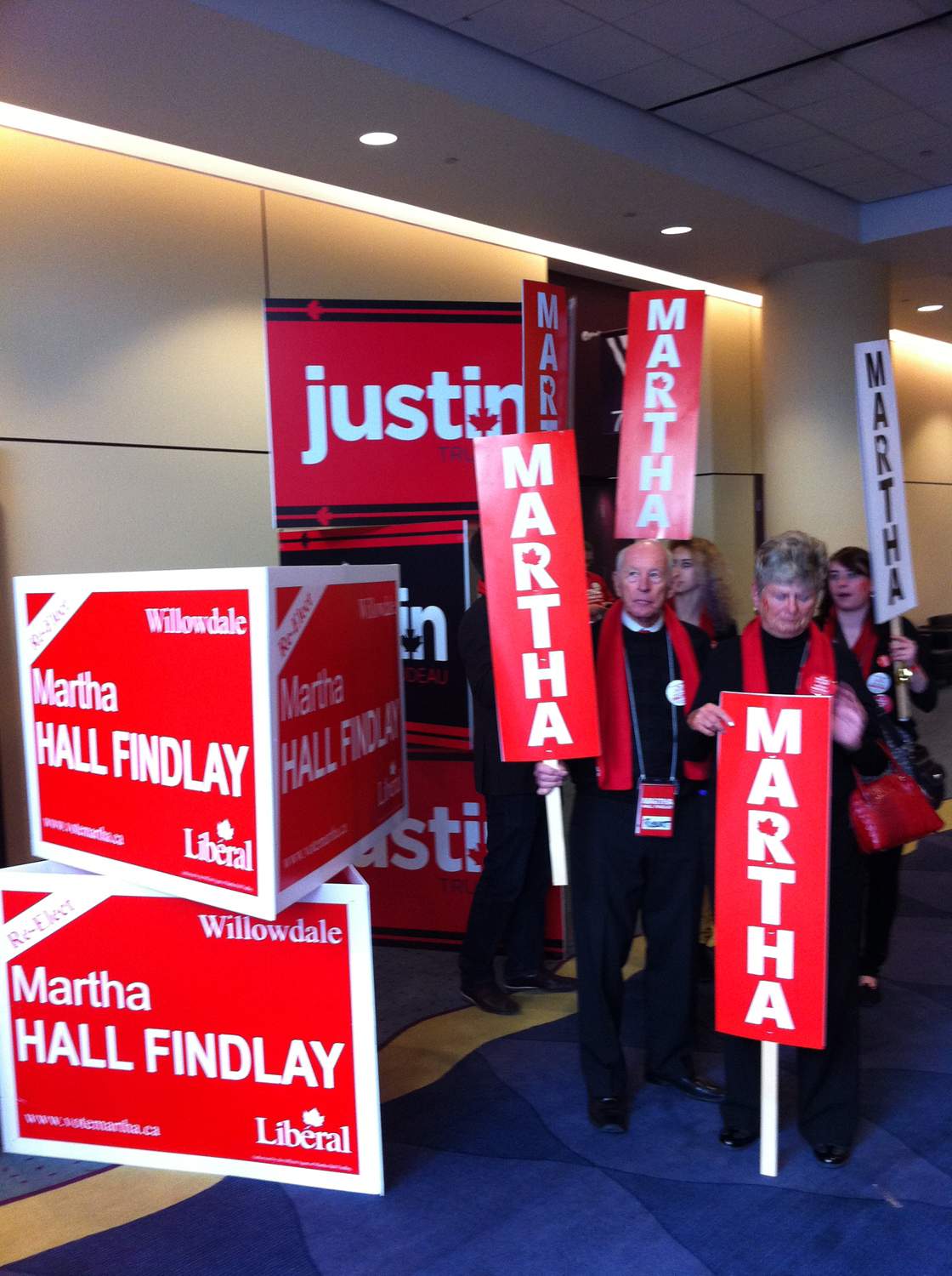 Martha Hall Findlay supporters