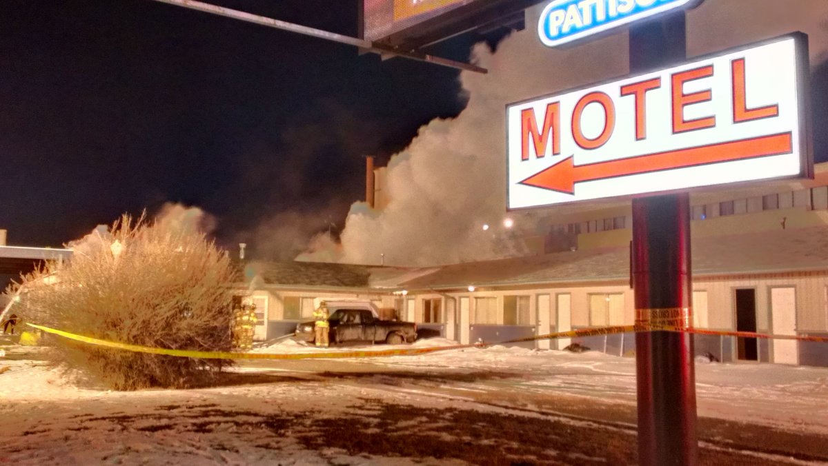 UPDATE: Monday morning motel fire deliberately set - image