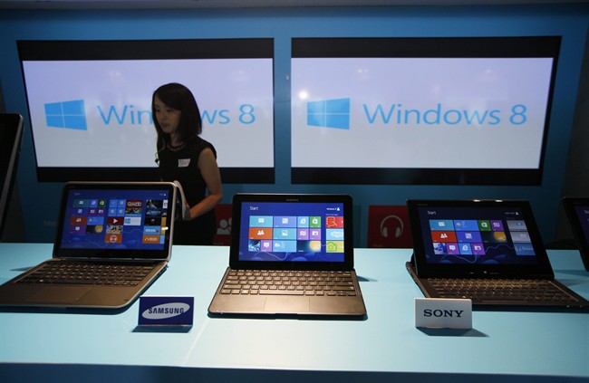 Software giant Microsoft has unveiled the updated version of its touch-enabled Windows 8 operating system at the world's second largest computer show in Taipei.