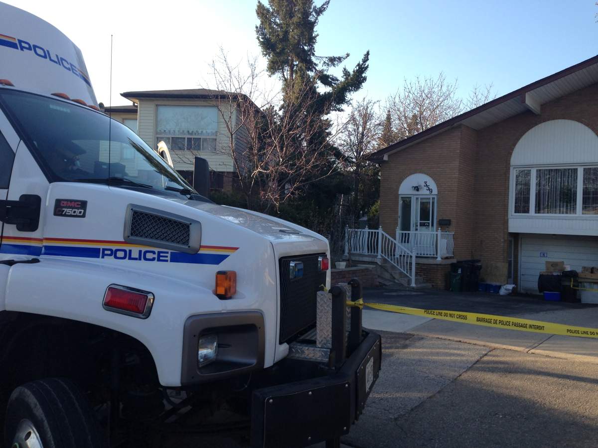 RCMP officers searched Raed Jaser's house late Monday.