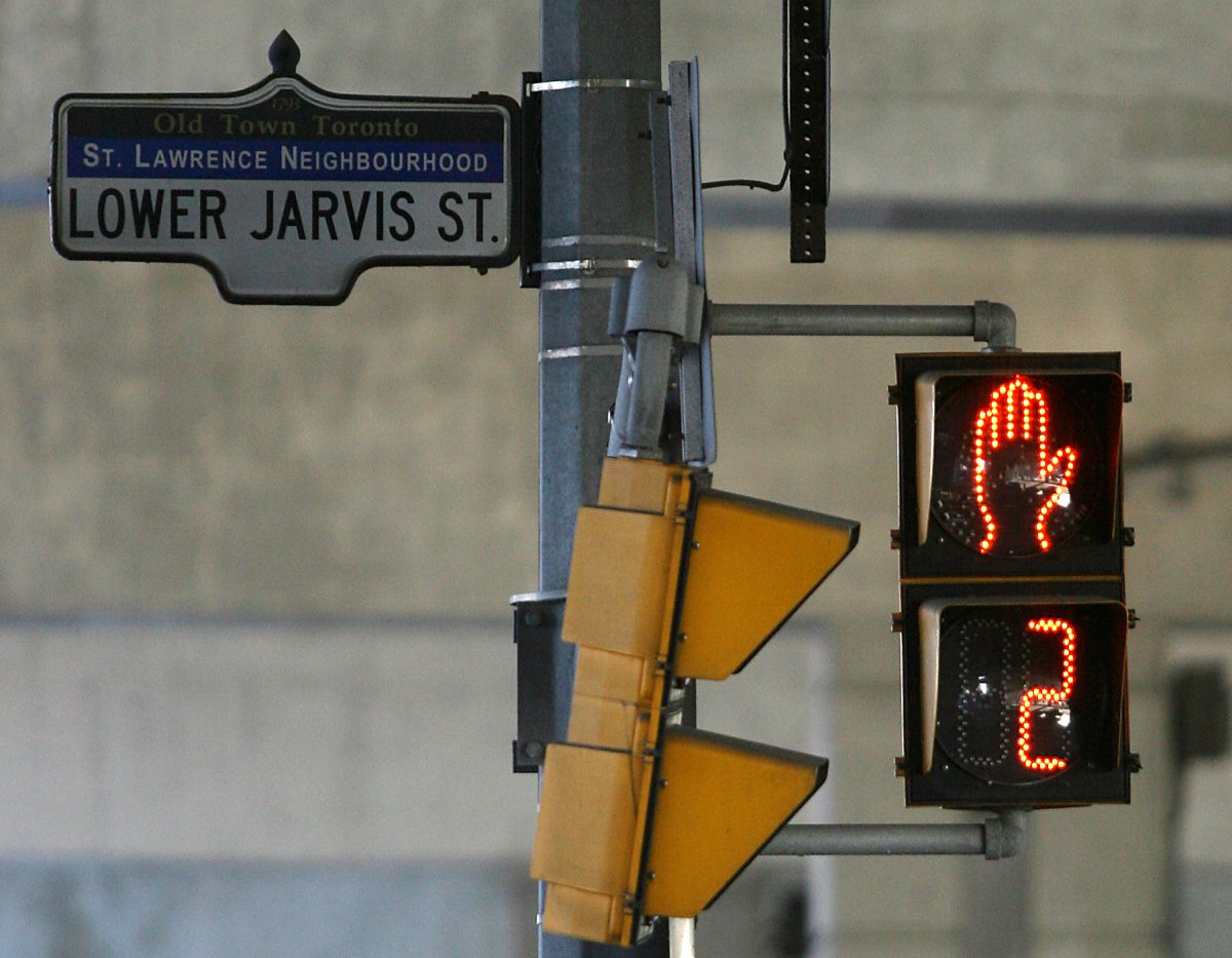 crosswalk countdown timer pedestrian safety