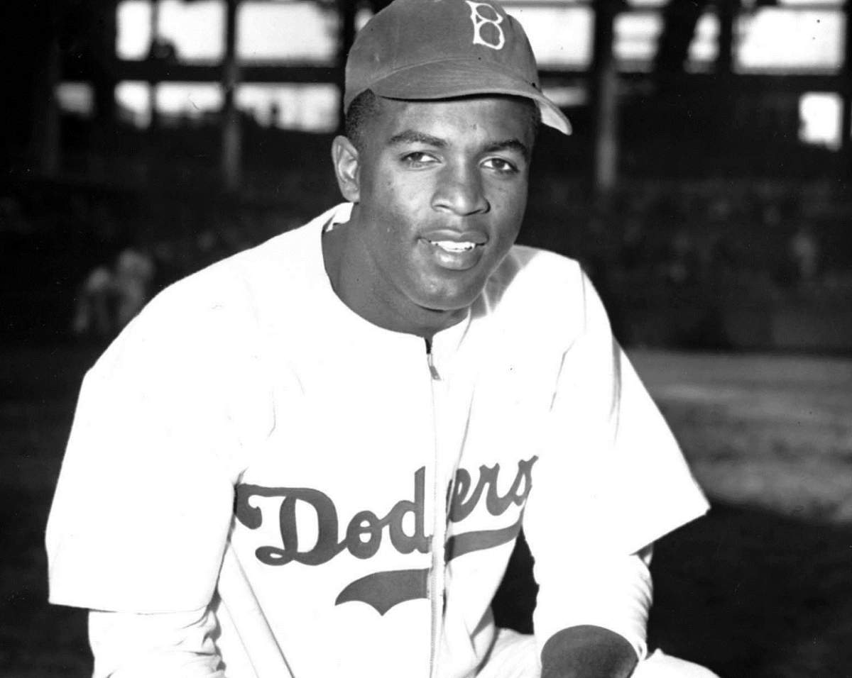 Jackie Robinson, Brooklyn Dodgers at Ebbets Field