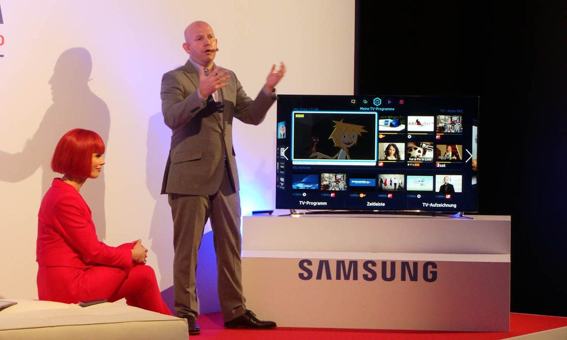 Samsung Smart TV.