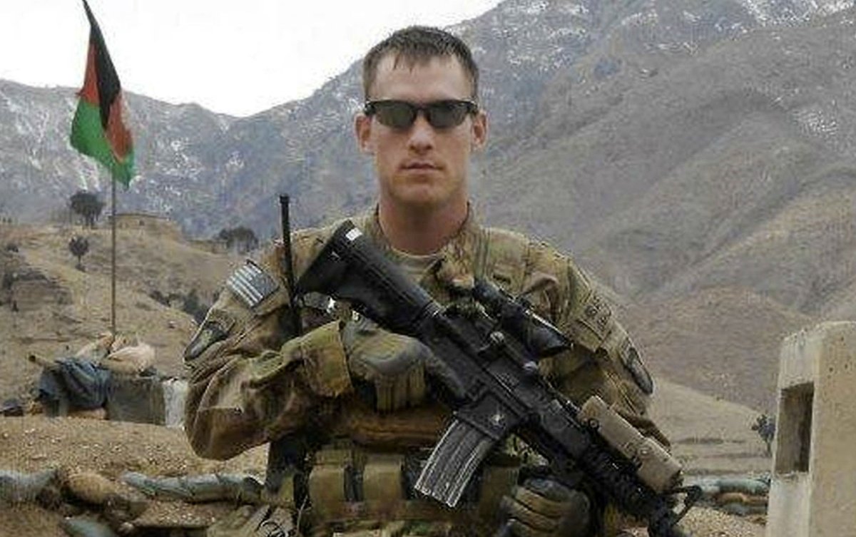 This undated U.S. Army photo, shows Sgt. Michael C. Cable, 25, of Philpot, Ky. during his deployment in Afghanistan. An Afghan teenager killed Cable in eastern Afghanistan by stabbing him in the neck while he played with a group of local children, officials said Monday, April 1, 2013. 