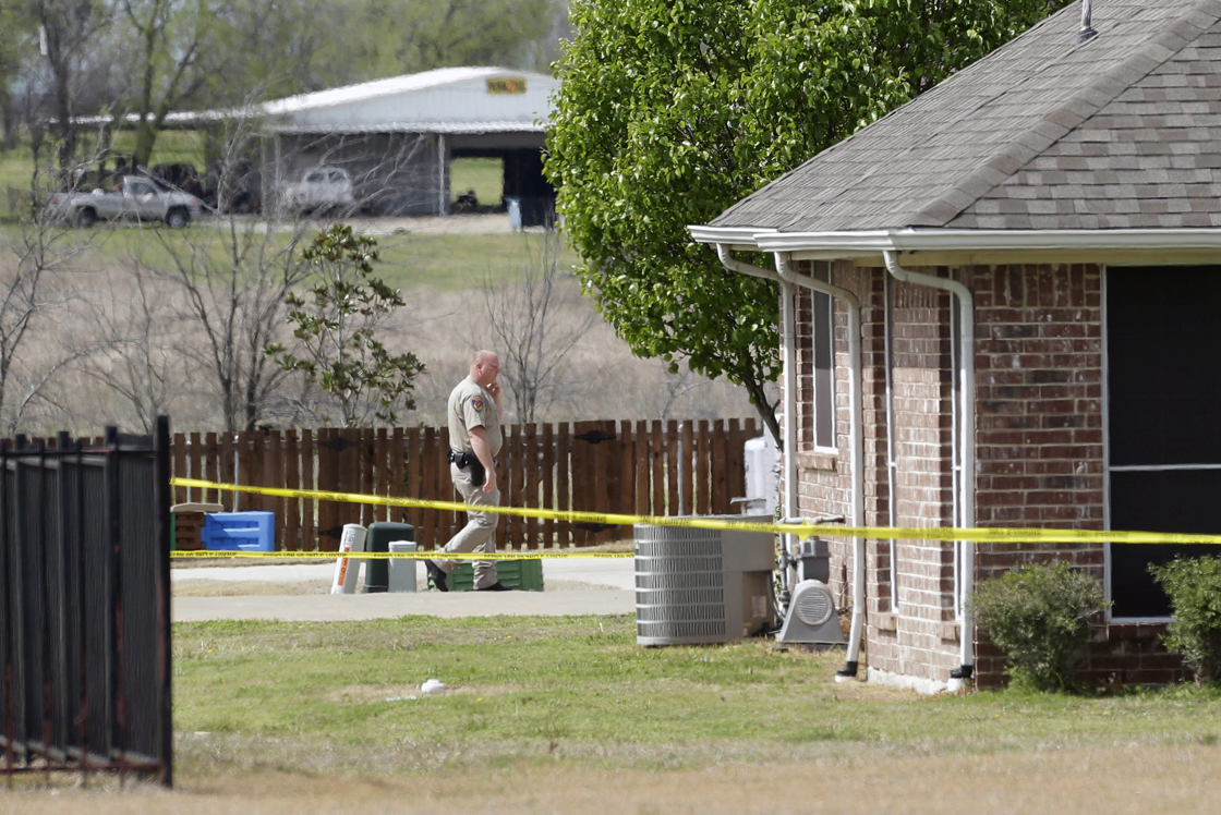 Texas district attorney crime scene