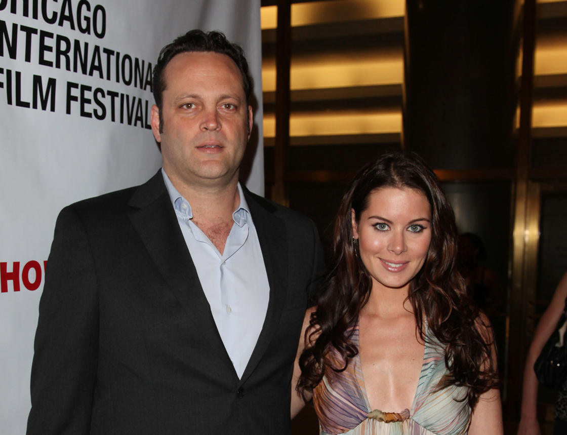 Vince Vaughn and Kyla Weber.