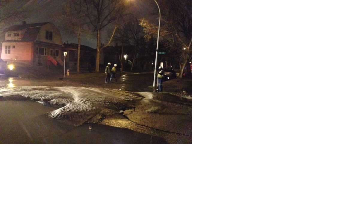 UPDATE: Water main break in north Edmonton - image