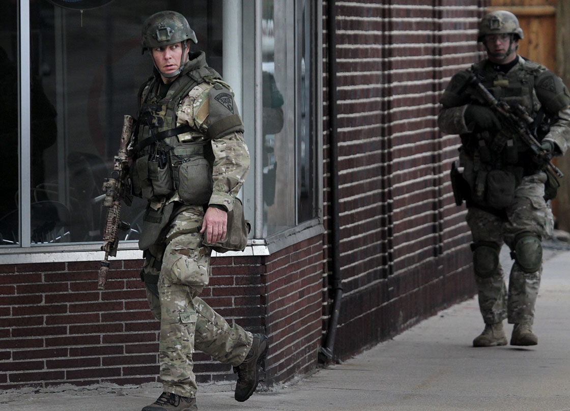 Gallery: Boston Marathon bombings manhunt - image