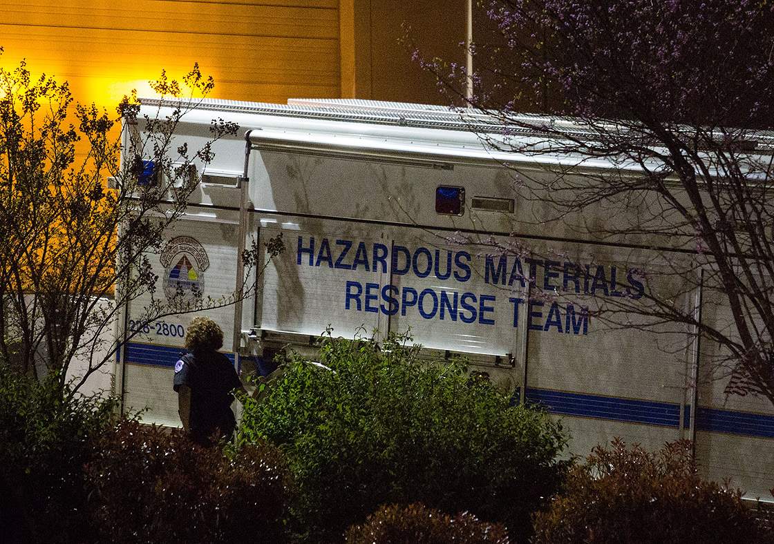 Envelopes addressed to U.S. Sen. Roger Wicker (R-MS) and President Obama tested positive for ricin at the facility where mail bound for the U.S. Capitol is sorted. 