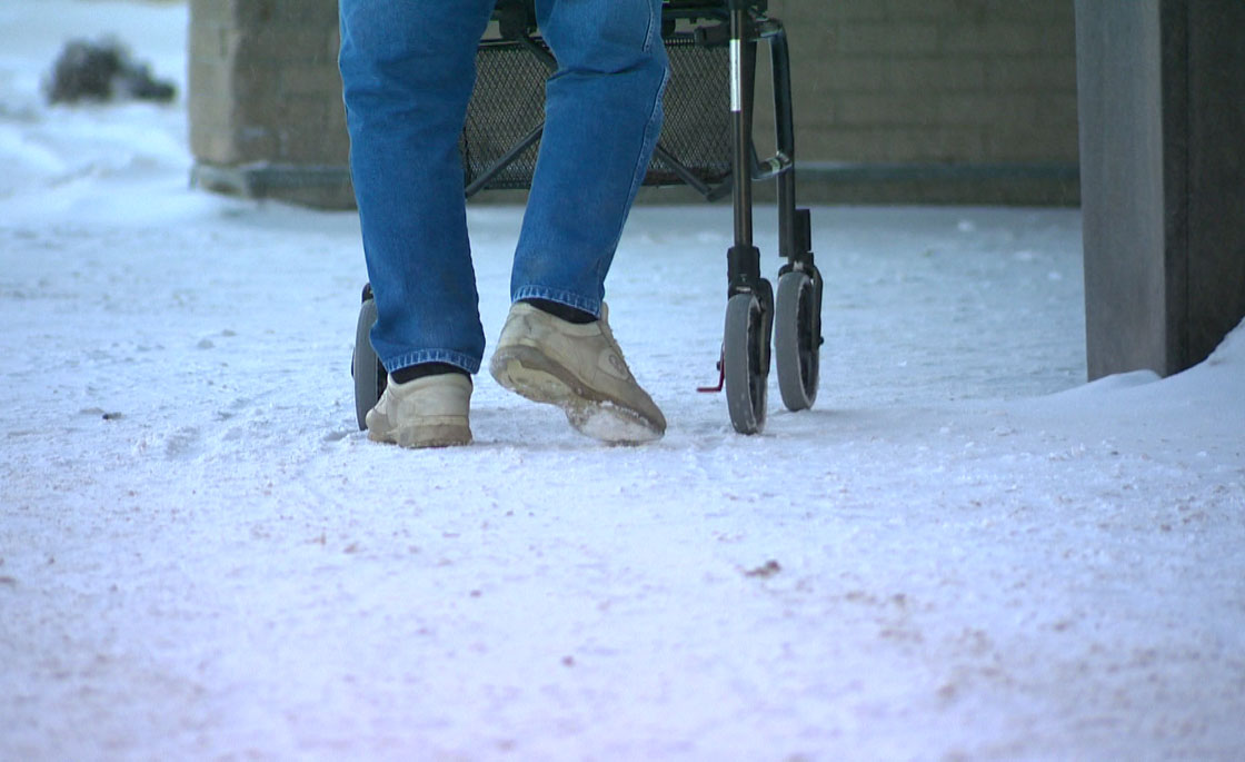 Many visually impaired and mobility challenged residents in Saskatoon are finding it difficult to get from their homes to the corner store.