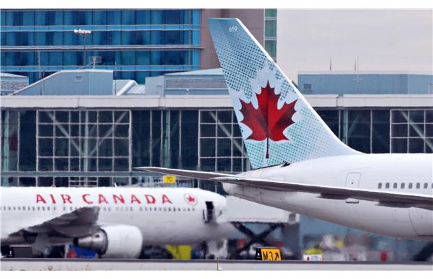 Richmond RCMP say a man is in custody after became violent on an international flight.
