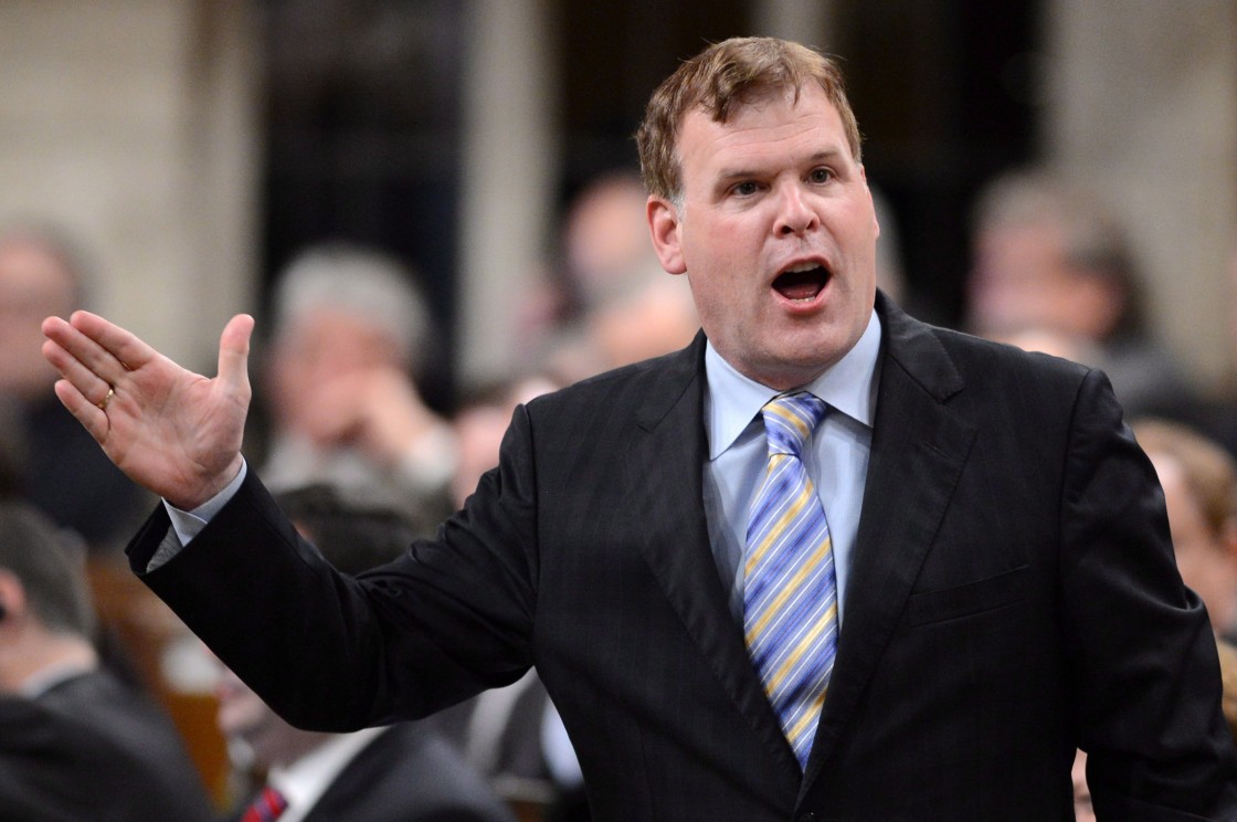 Minister of Foreign Affairs John Baird responds to a question during question period in the House of Commons on Parliament Hill in Ottawa on Thursday, May 2, 2013.