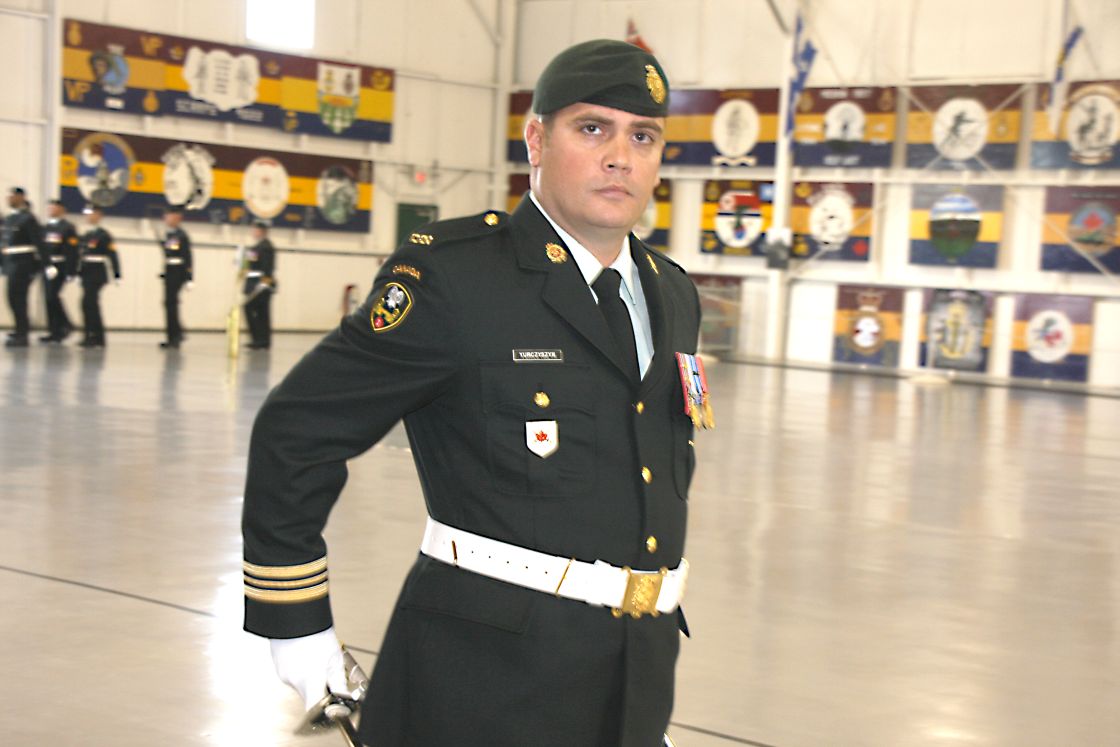 Major Dave Yurczyszyn, Former Canadian Forces commanding officer, removed from command on May 2nd, 2013.