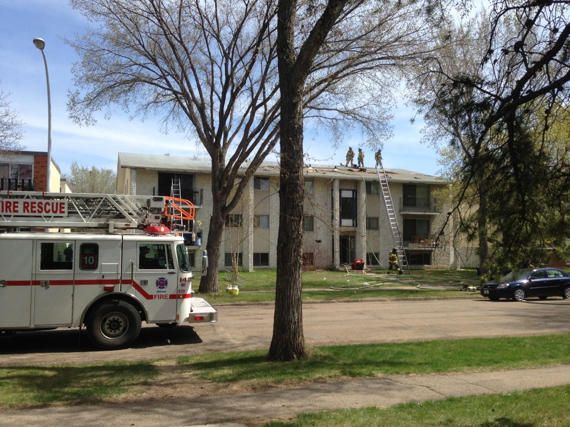 Red Cross assisting residents affected by apartment fire in north ...