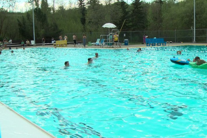 Outdoor pool in Edmonton will open May 25, 2013.