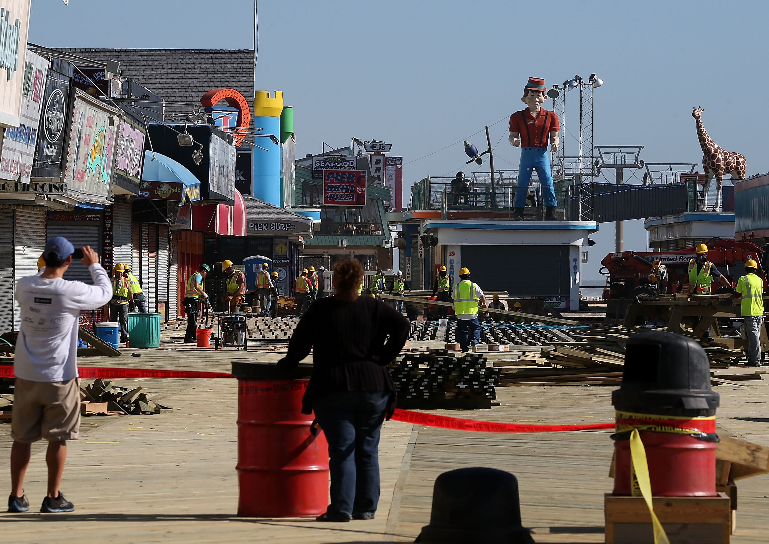Funtown Pier Rebuild Back On: Hope For Memorial Day Opening, Rides