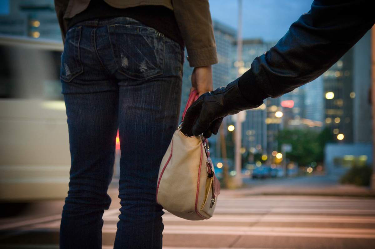 Police caught a man in the act following a series of recent purse thefts in Burnaby.