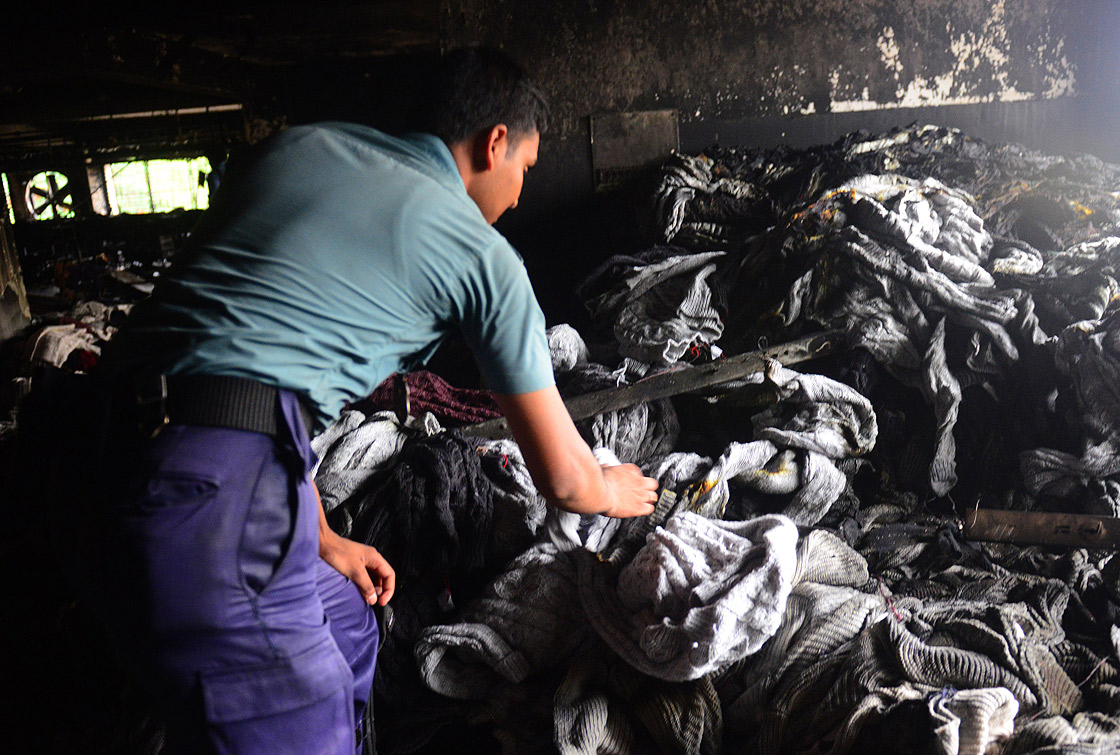 Gallery: Bangladesh garment factory fire - image