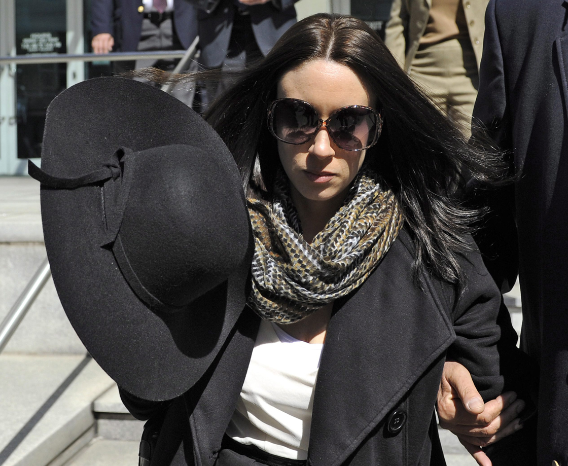 FILE - In this Monday, March 4, 2013 file photo, Casey Anthony leaves the federal courthouse in Tampa, Fla., after a bankruptcy hearing.