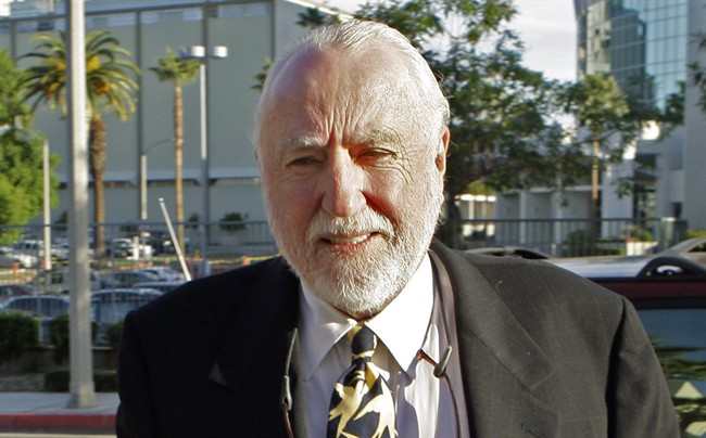 Peter Pocklington is pictured outside U.S. District Court in Riverside, Calif., on Oct. 27, 2010. 