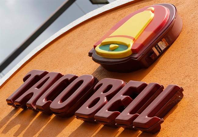 This June 6, 2012, photo shows a Taco Bell restaurant in Richmond, Va. THE CANADIAN PRESS/AP, Steve Helber.